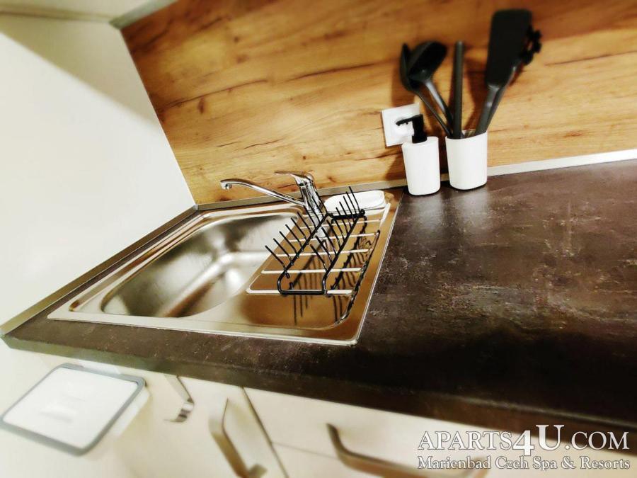 Apartment Grun Wald 마리안스케 라즈네 외부 사진